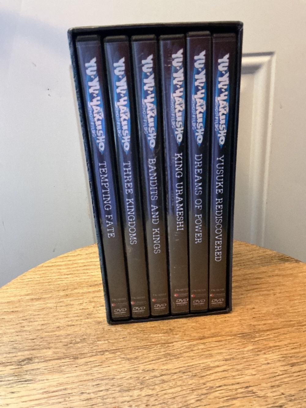 Yu Yu Hakusho The Saga of the Three Kings Uncut DVD 2006 6 disc set Ghost Files